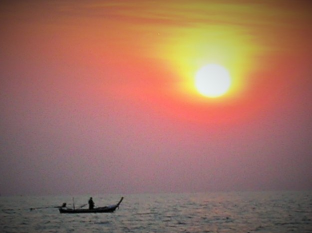 sunset on Ko Lanta